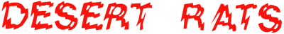 Desert Rats logo for ZX Spectrum